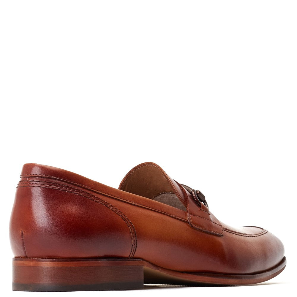 Russo Waxy Loafers Tan