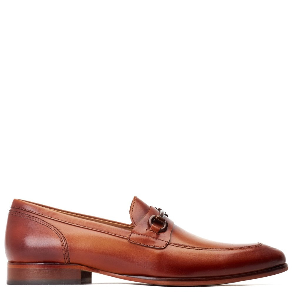 Russo Waxy Loafers Tan