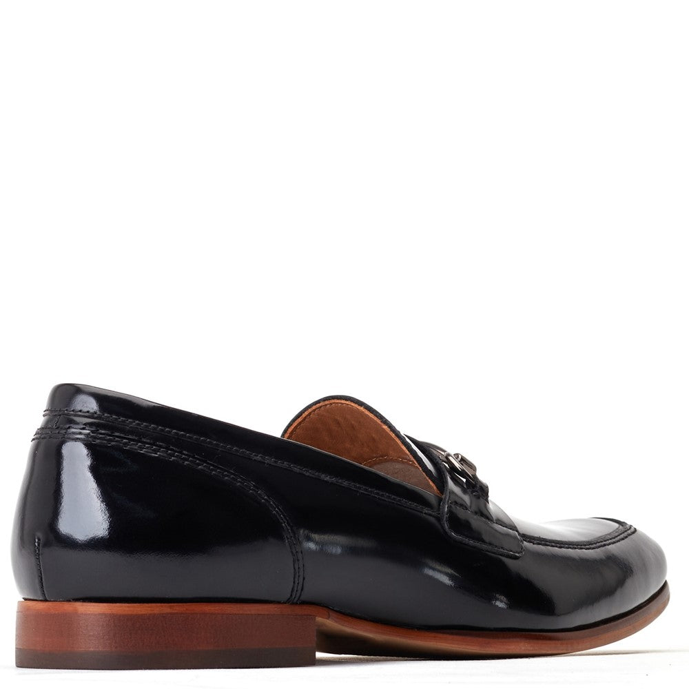 Russo Hi Shine Loafers Black