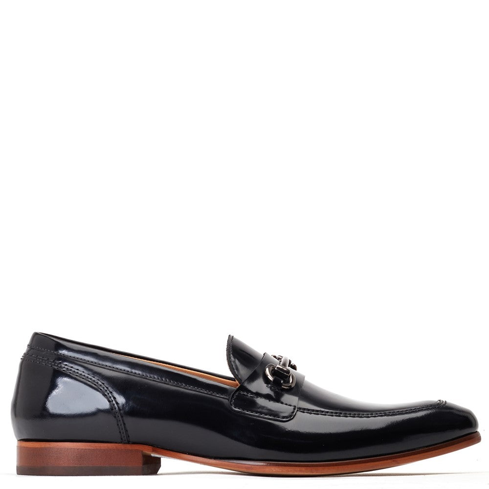 Russo Hi Shine Loafers Black