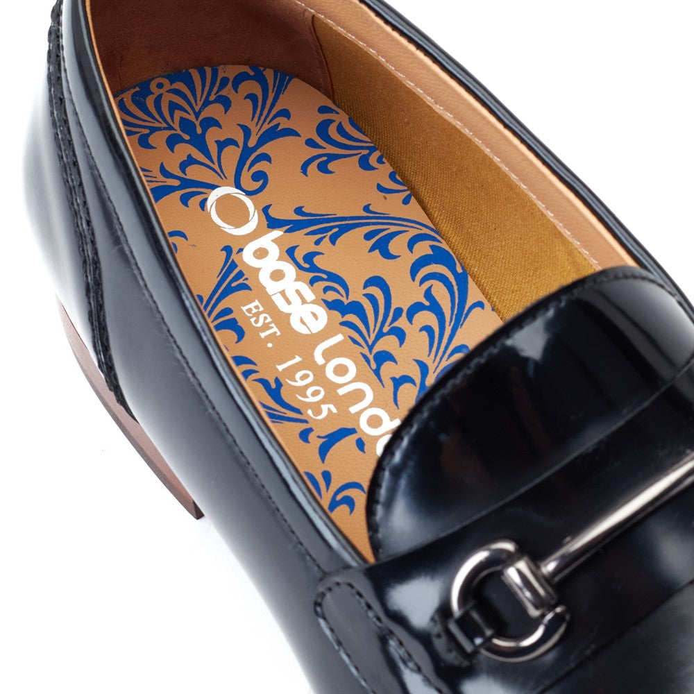 Russo Hi Shine Loafers Black