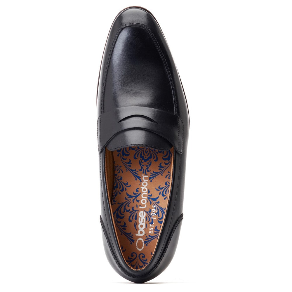 Bruno Waxy Loafers Black