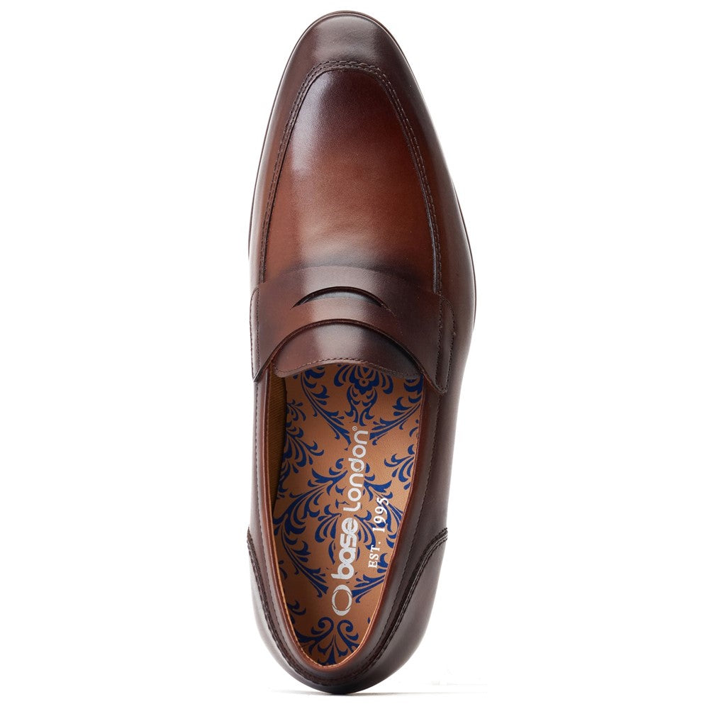 Bruno Waxy Loafers Brown