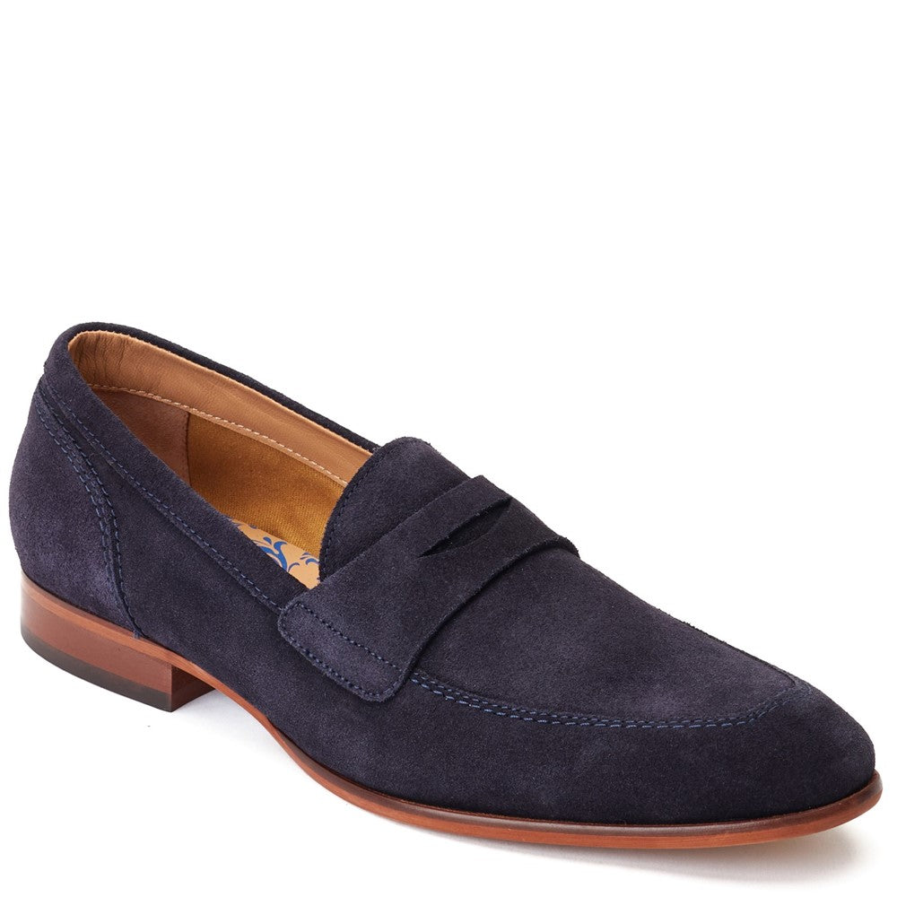 Bruno Suede Loafers Navy