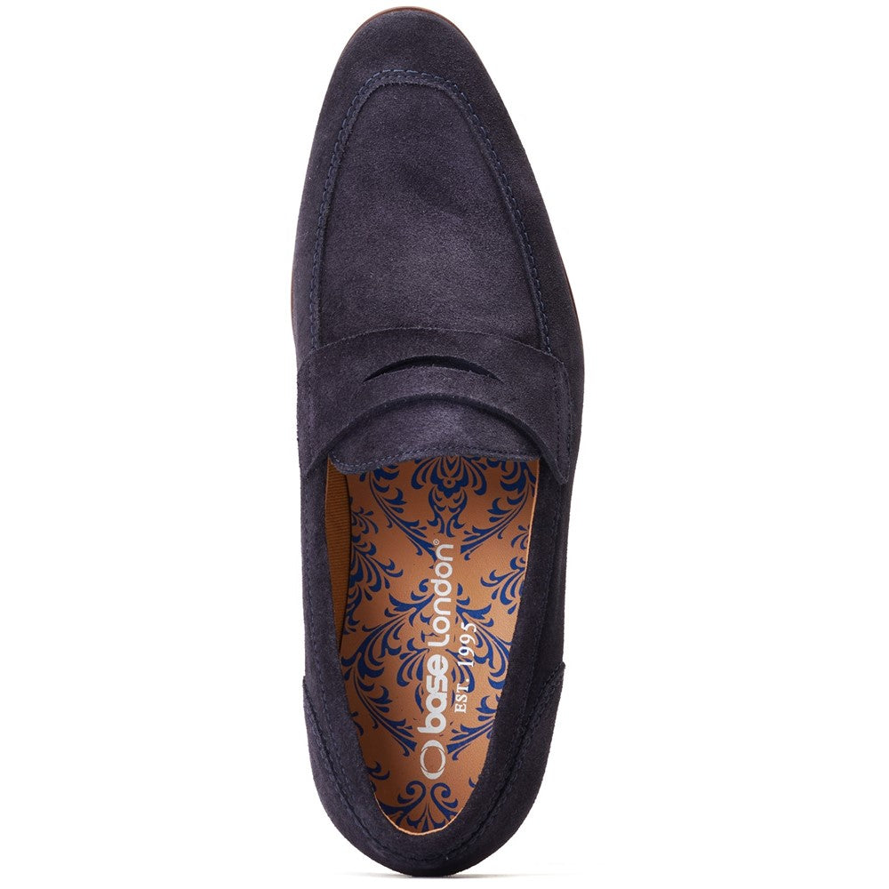 Bruno Suede Loafers Navy