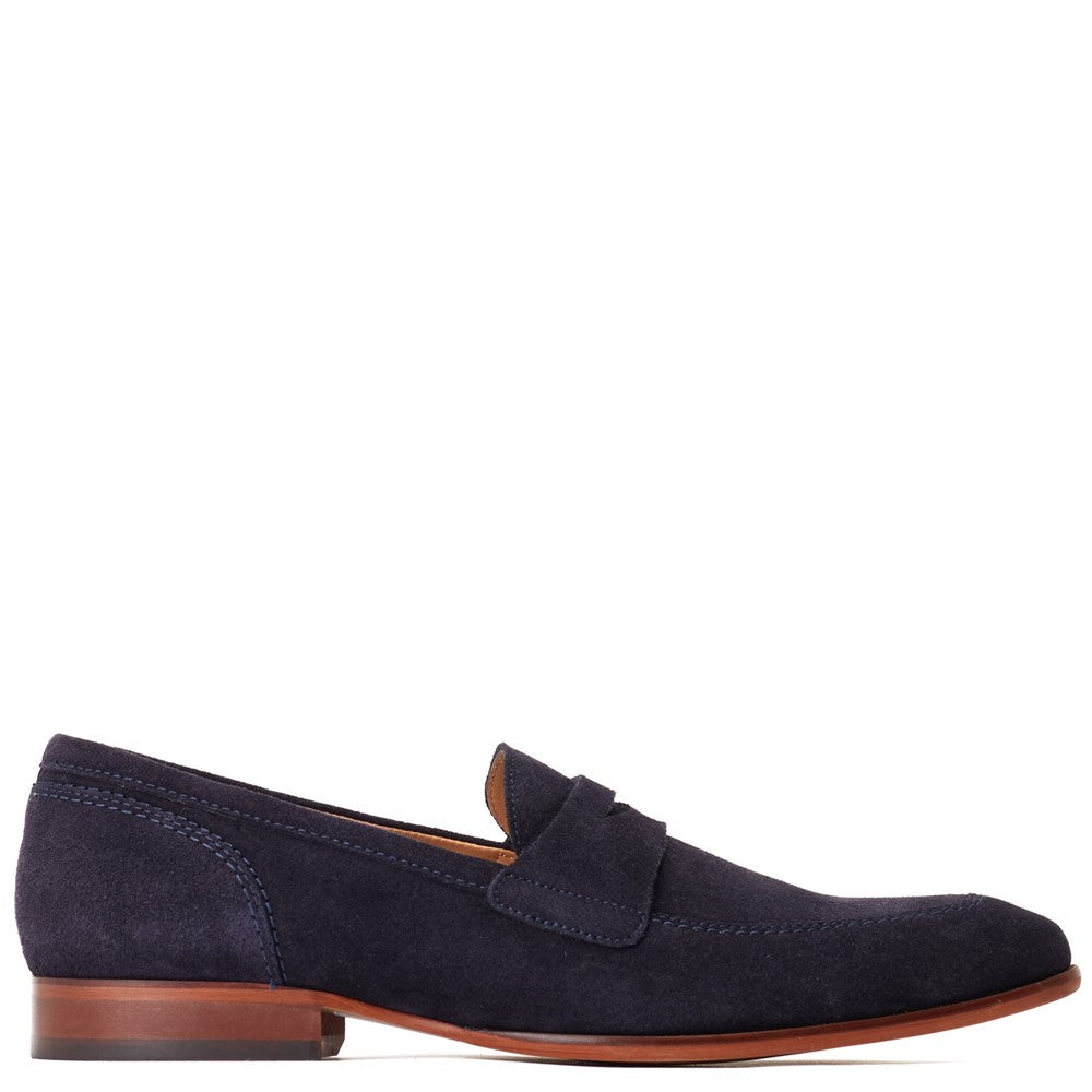 Bruno Suede Loafers Navy