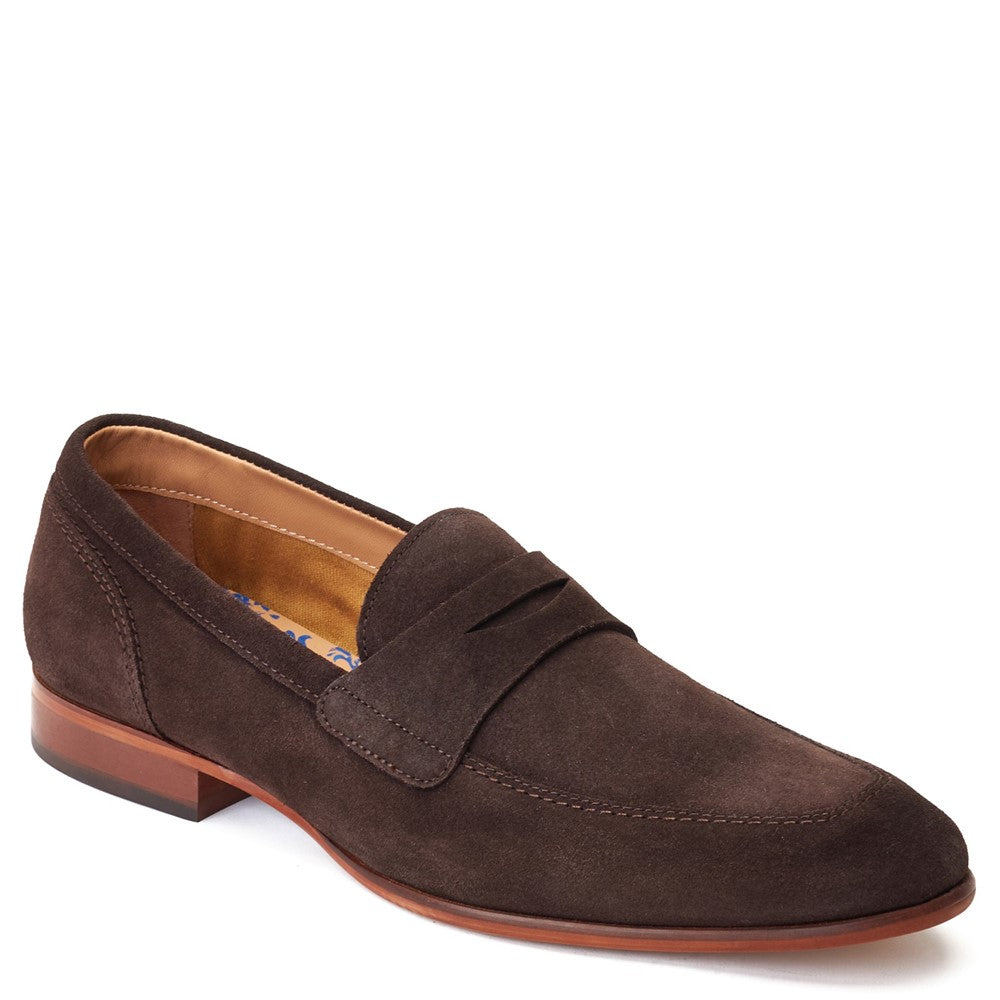 Bruno Suede Loafers Brown