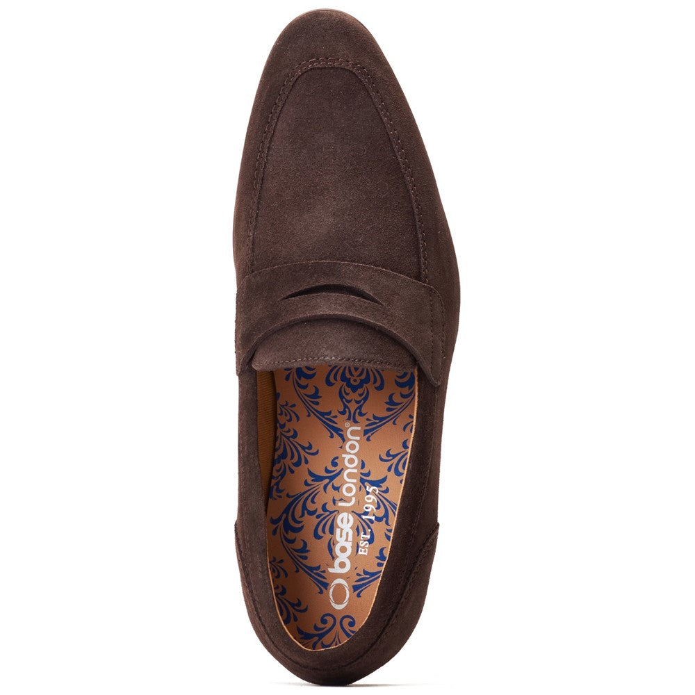 Bruno Suede Loafers Brown