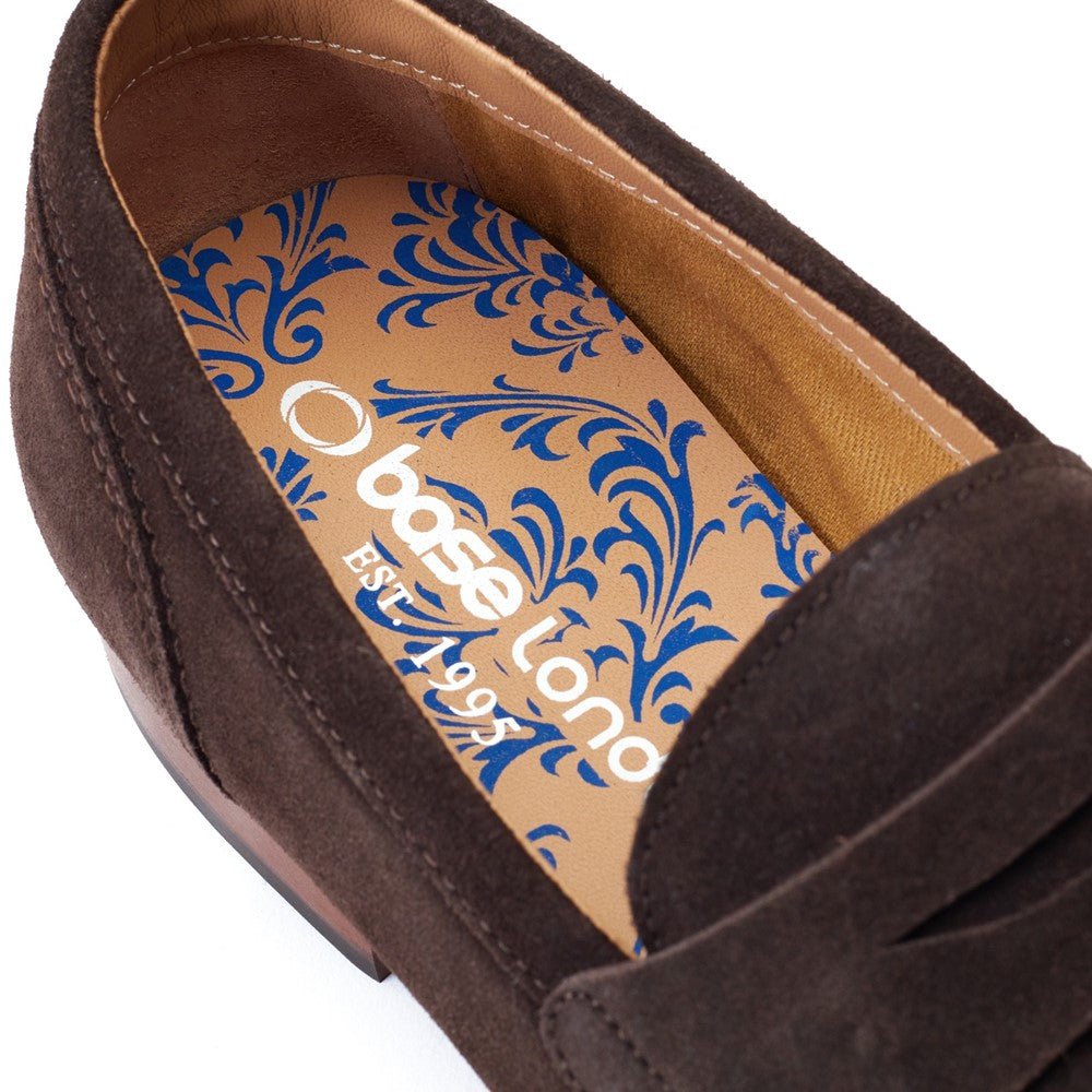 Bruno Suede Loafers Brown