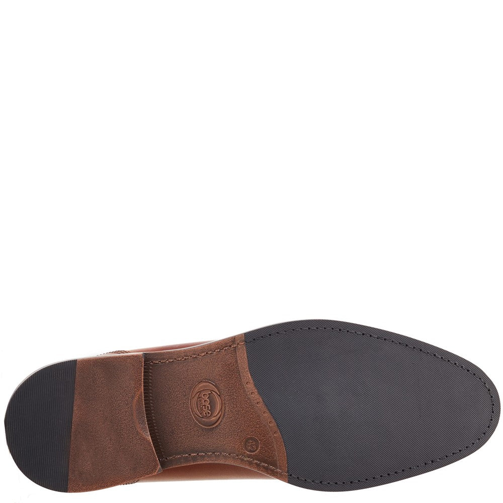 Corbin Waxy Oxford Shoes Tan