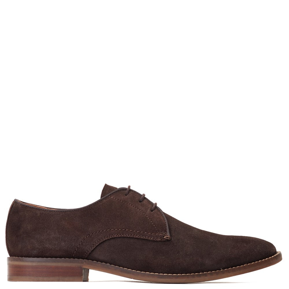 Bronte Suede Derby Shoes Brown