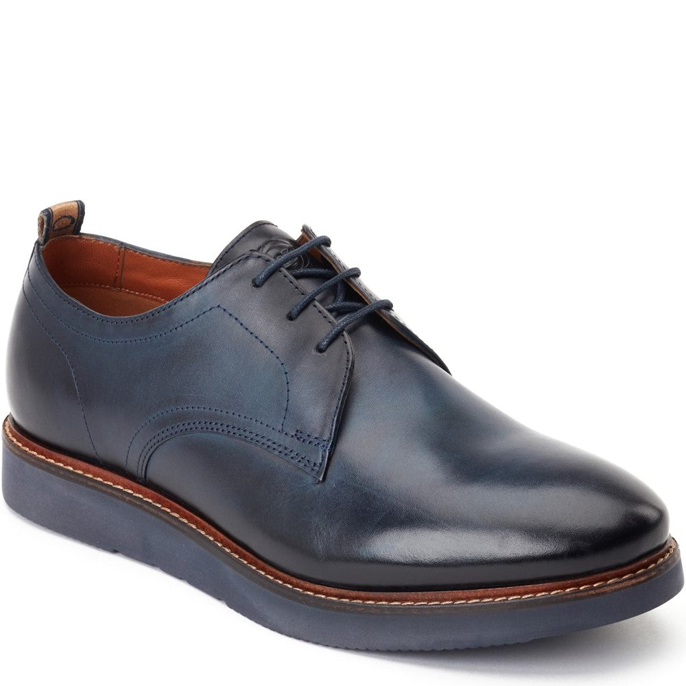 Roly Washed Derby Shoes Navy