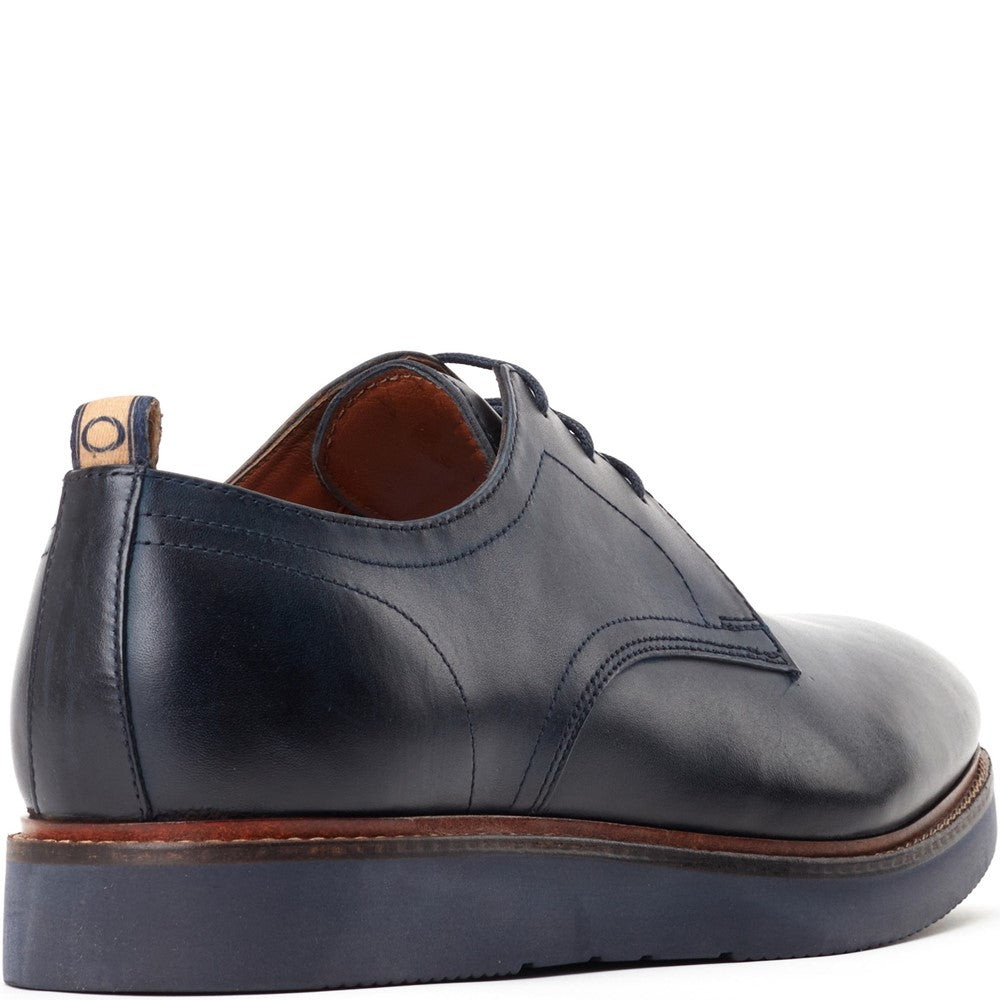 Roly Washed Derby Shoes Navy