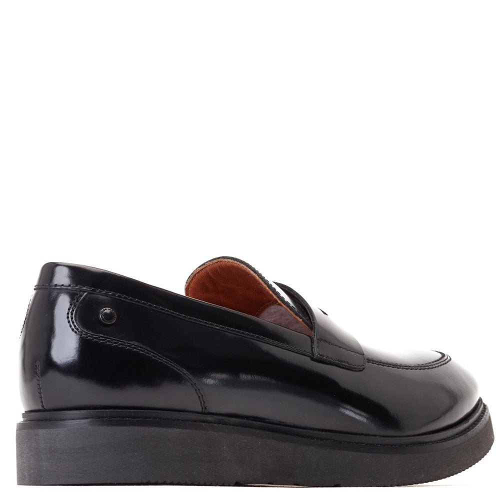 Sid Hi Shine Loafers Black