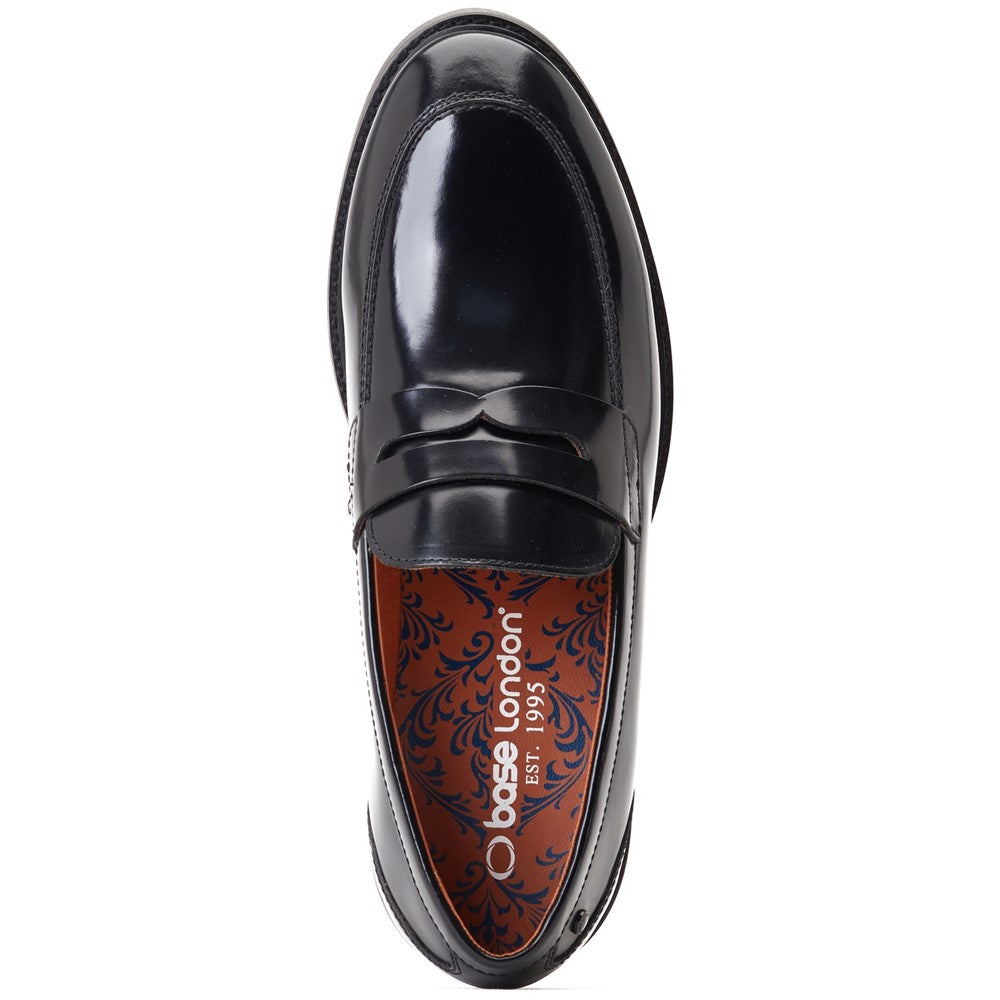 Sid Hi Shine Loafers Black