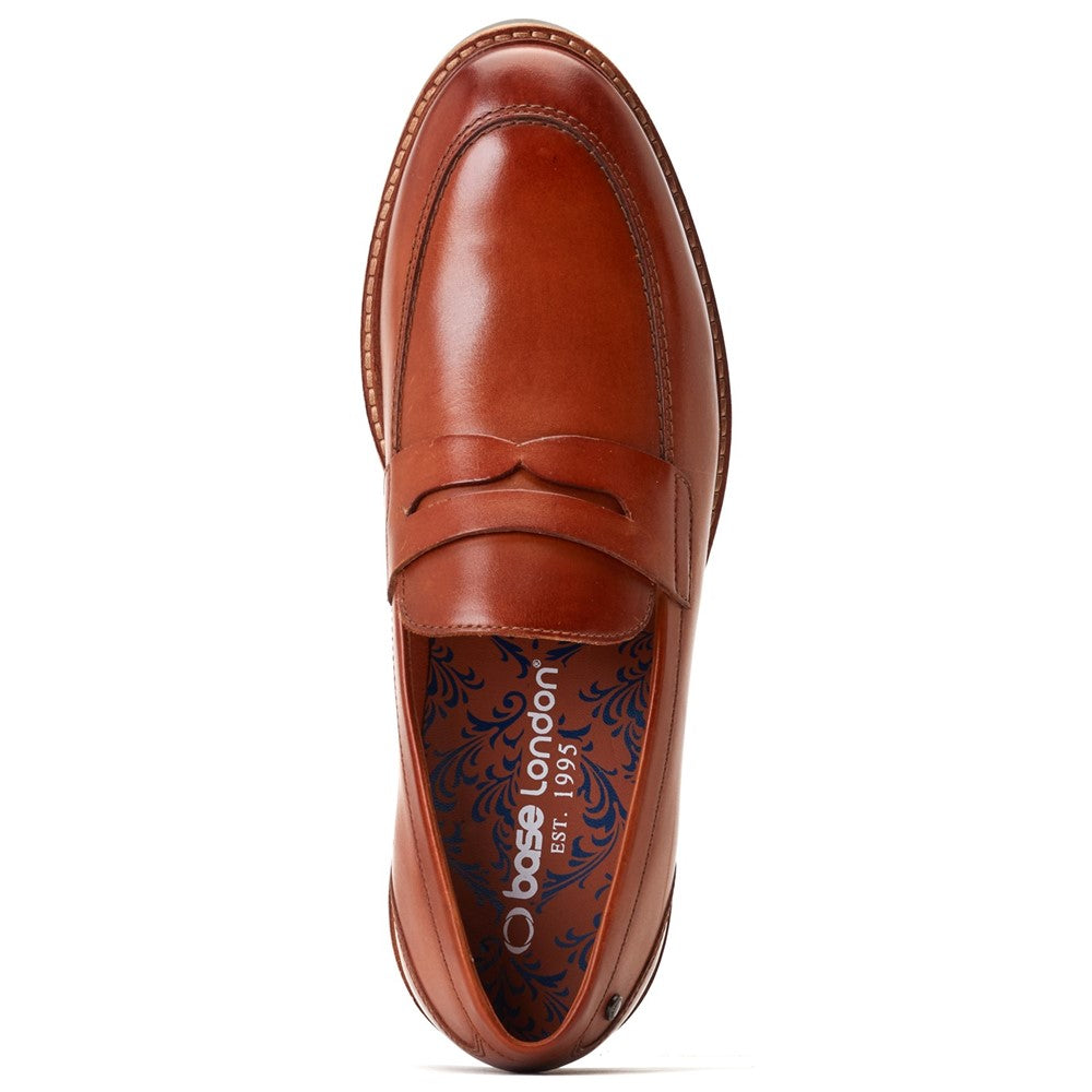 Sid Washed Loafers Tan