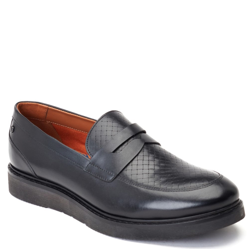 Sid Emboss Loafers Black