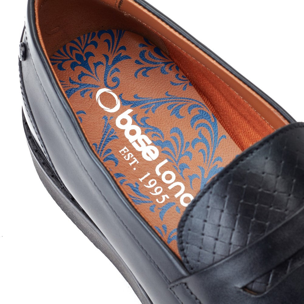 Sid Emboss Loafers Black