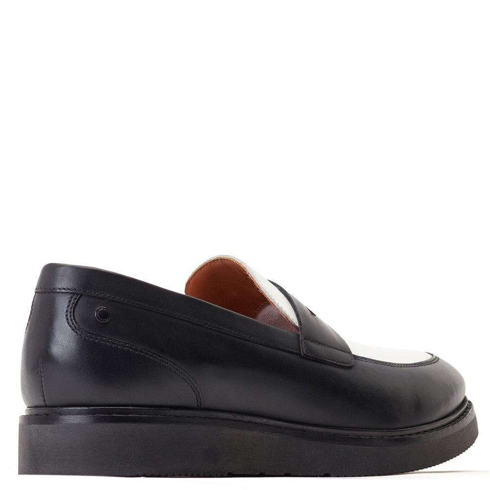 Sid Combo Loafers Black/White