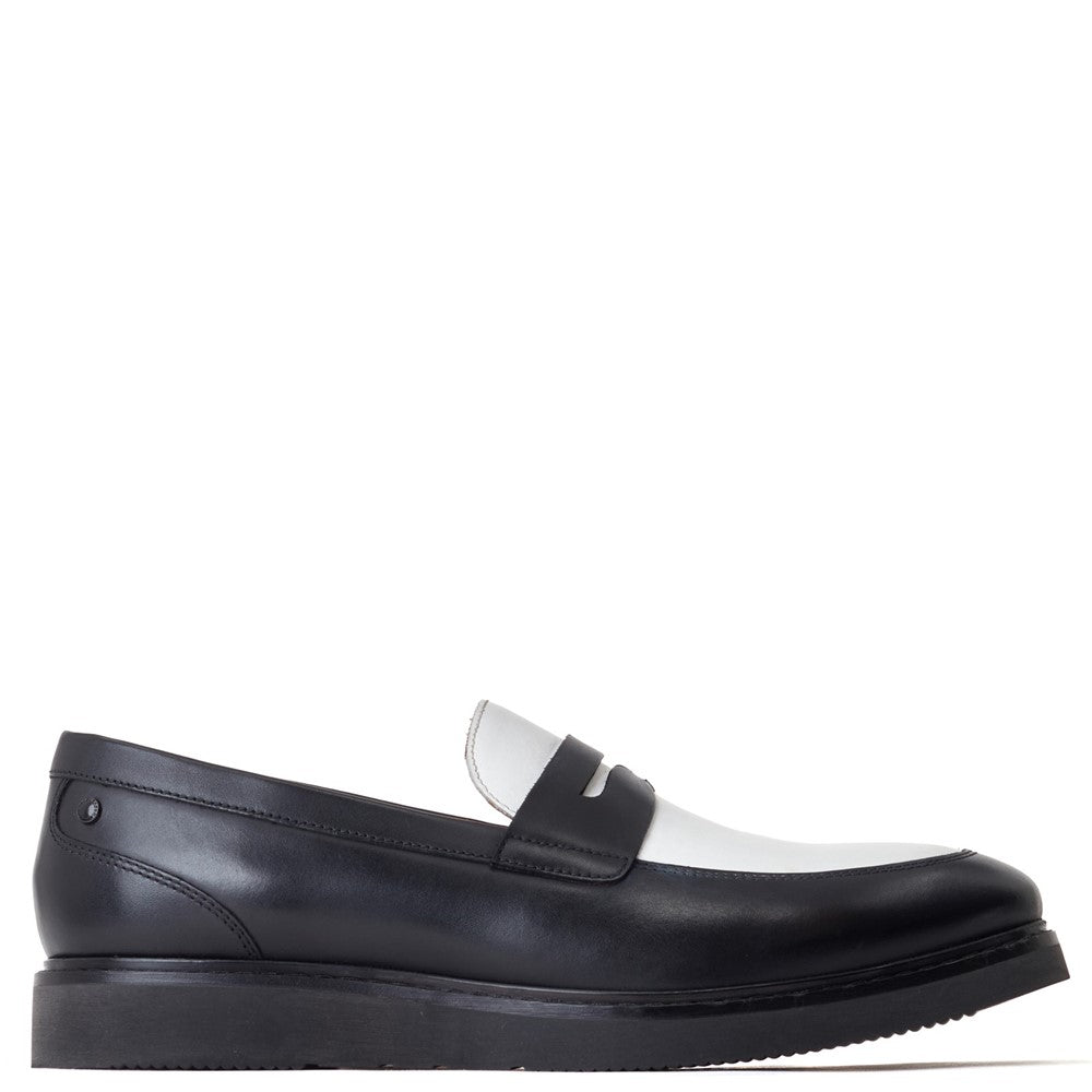 Sid Combo Loafers Black/White