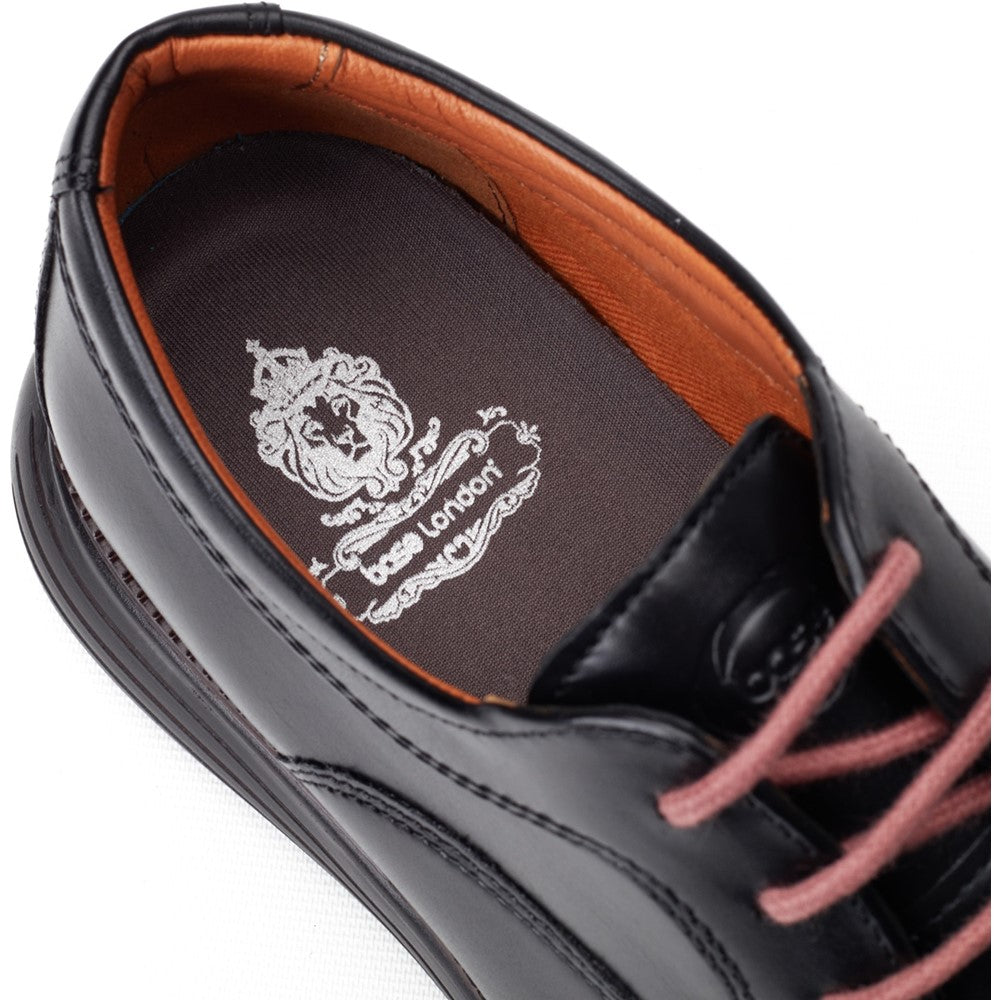 Wing Softy Derby Shoes Black