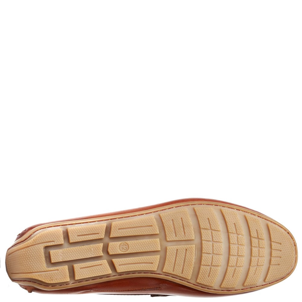 Collins Washed Loafers Tan