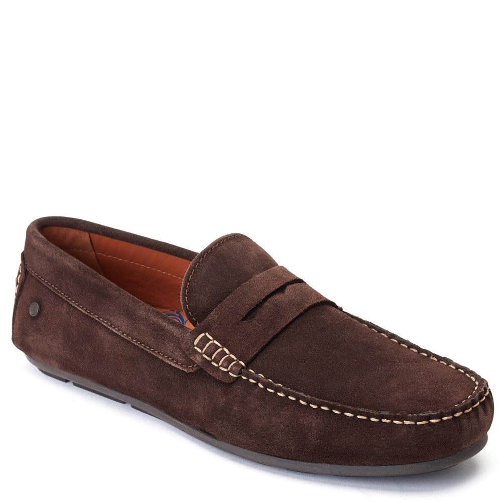 Collins Suede Loafers Brown