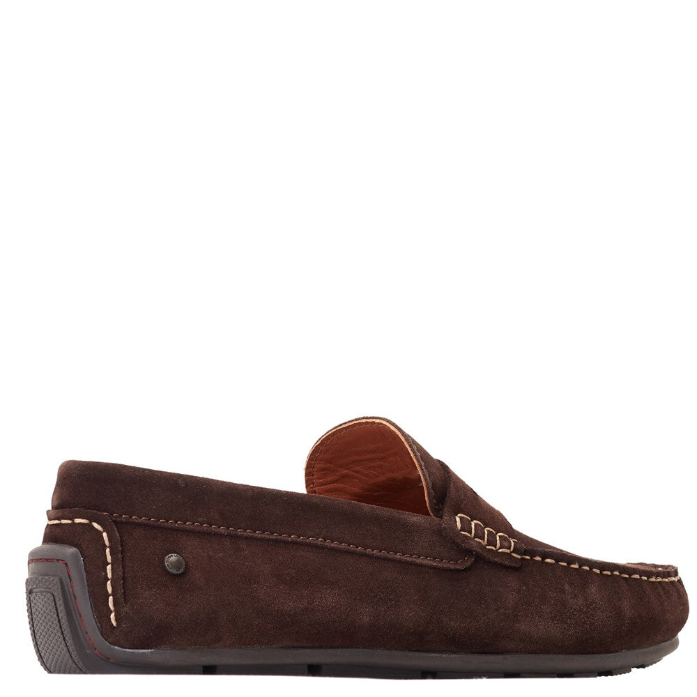 Collins Suede Loafers Brown