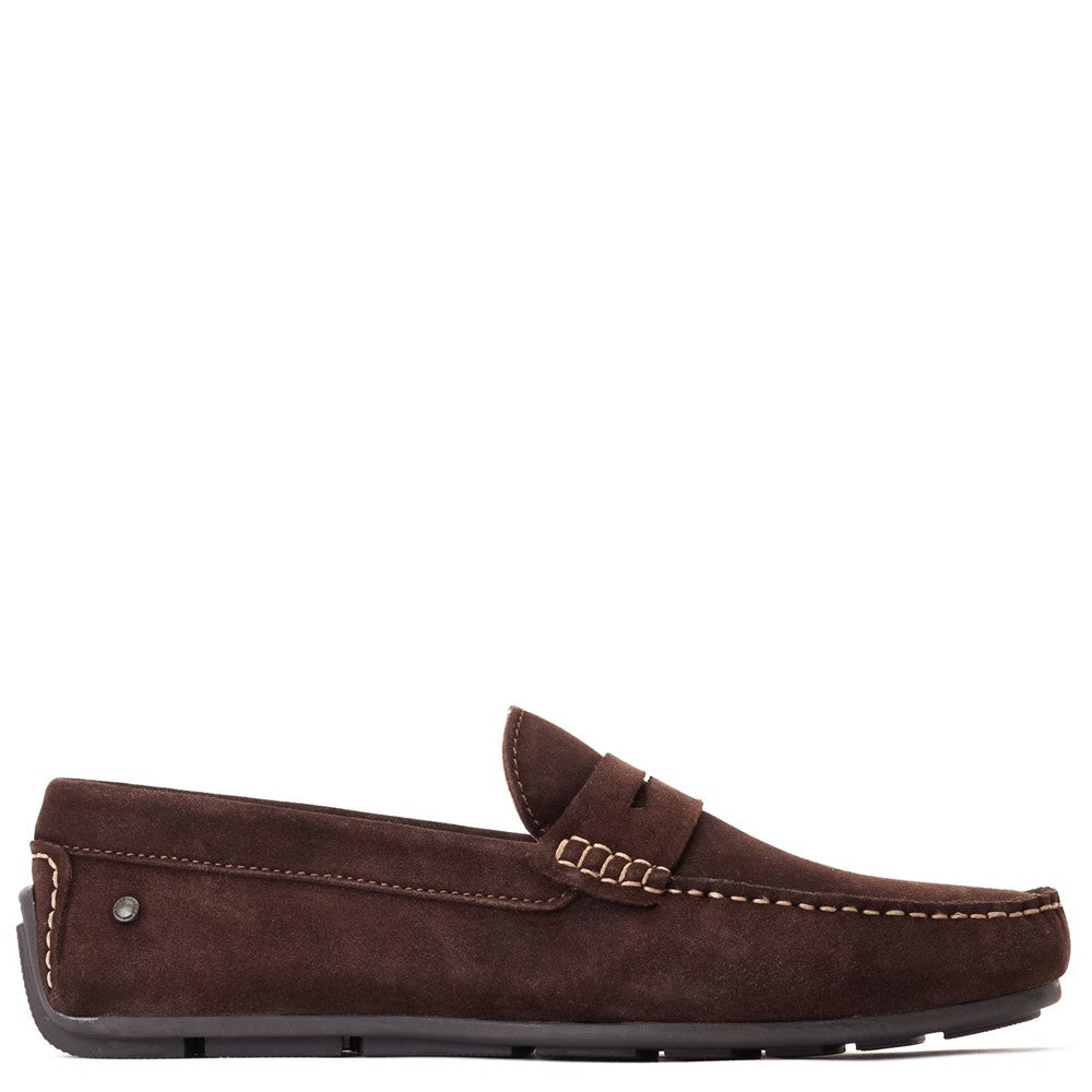 Collins Suede Loafers Brown