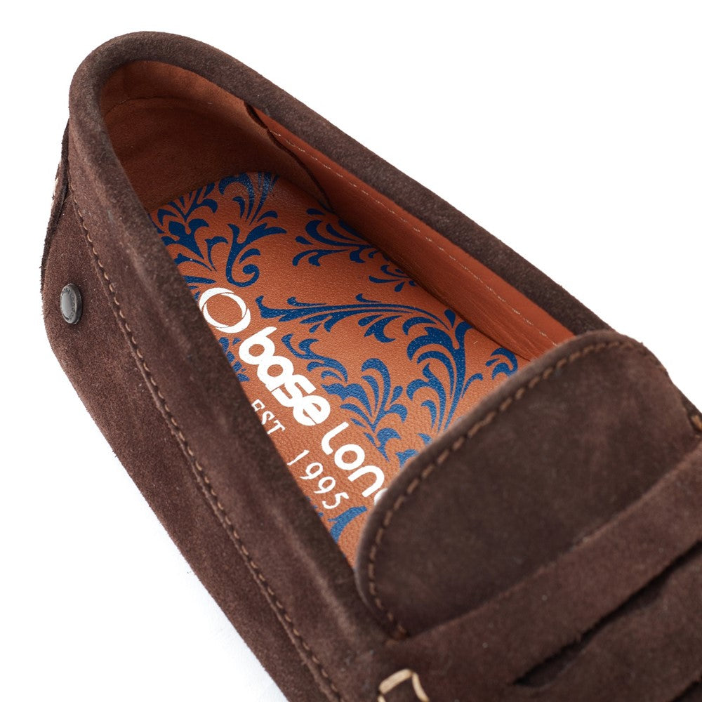 Collins Suede Loafers Brown