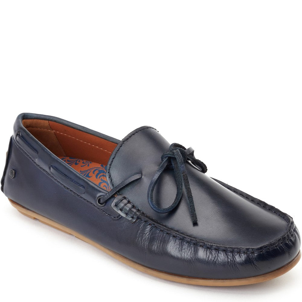 Brooks Washed Loafers Navy