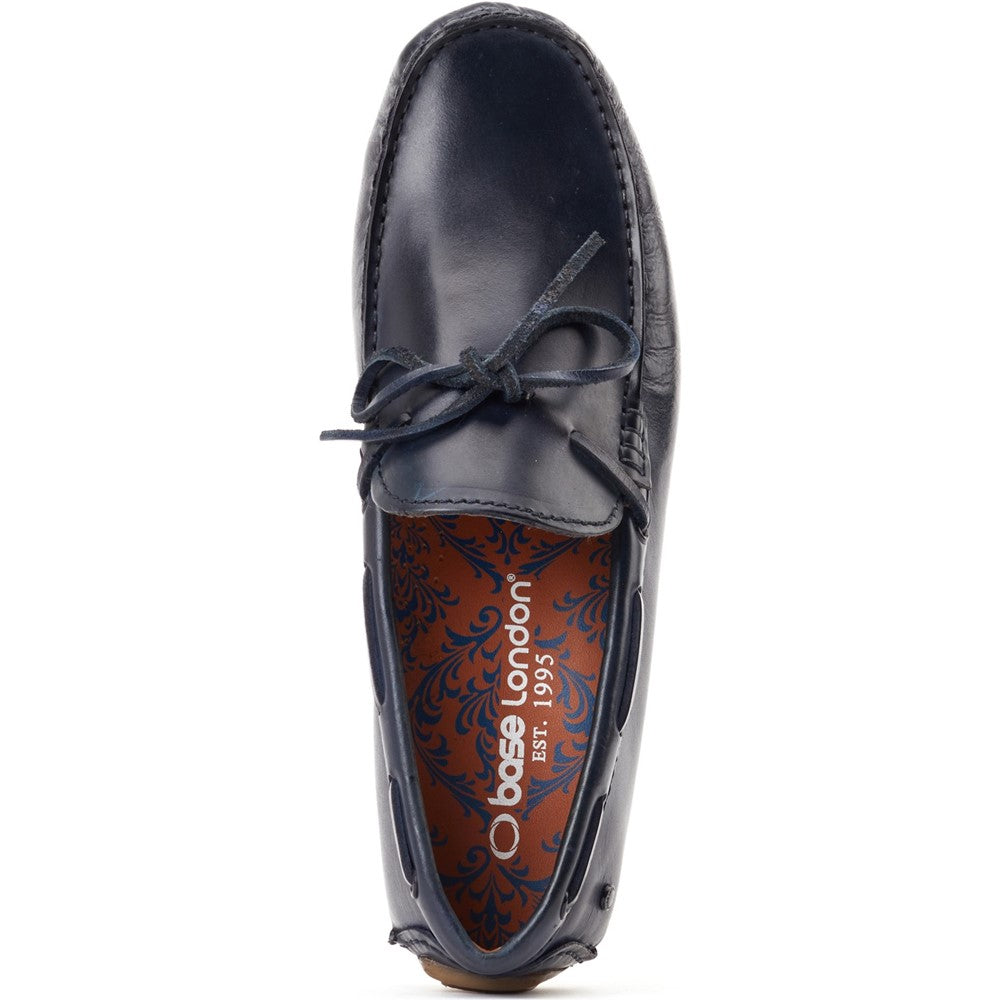 Brooks Washed Loafers Navy