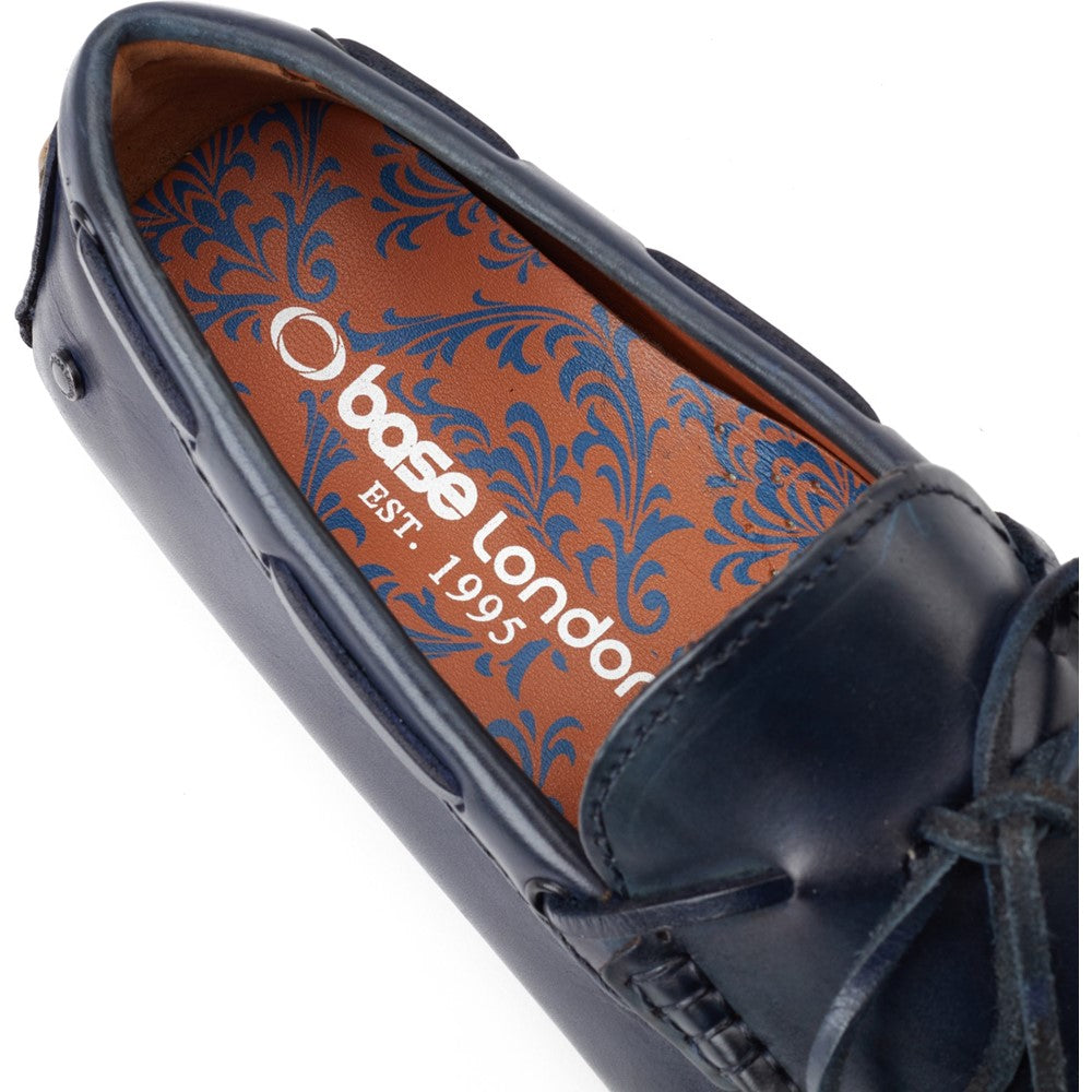 Brooks Washed Loafers Navy