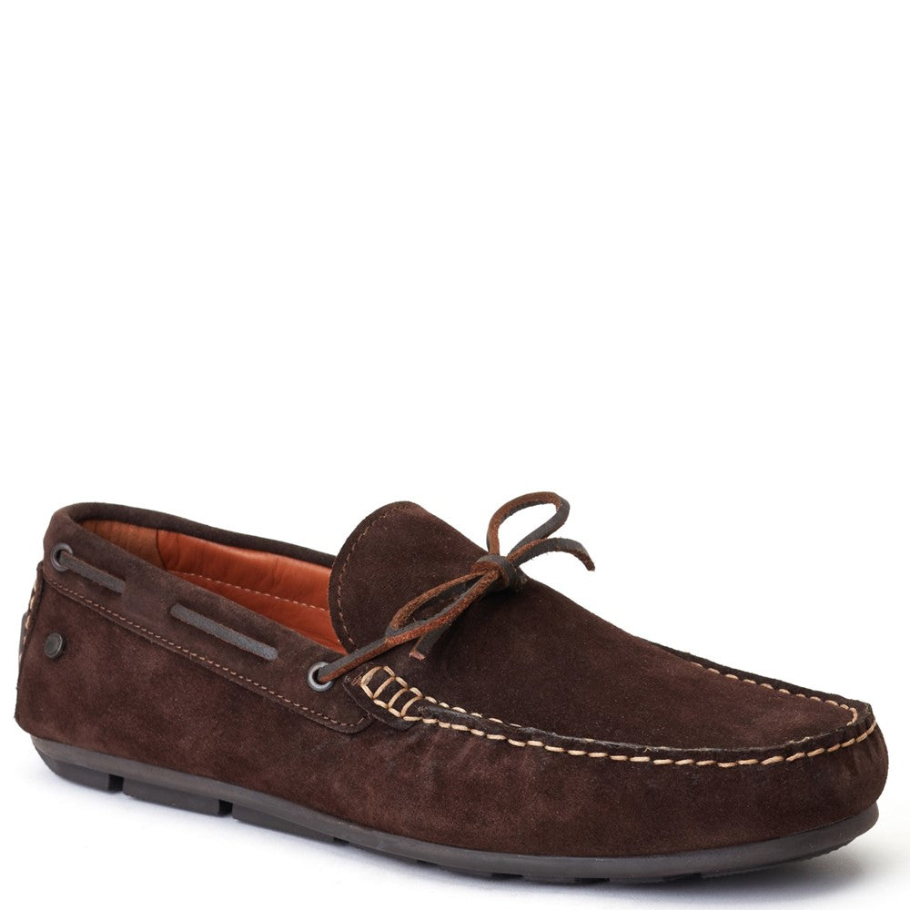 Brooks Suede Loafers Brown