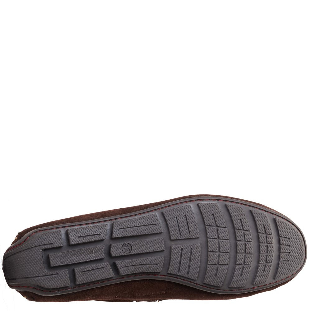 Brooks Suede Loafers Brown