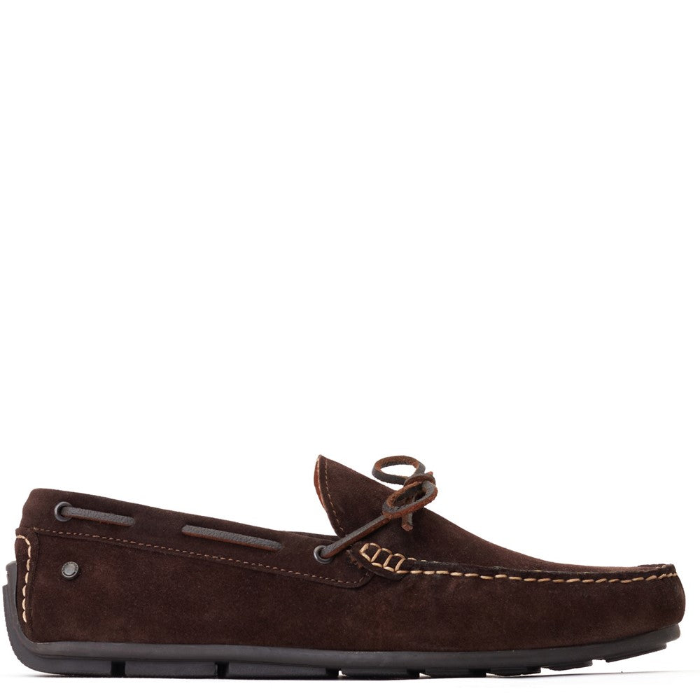 Brooks Suede Loafers Brown