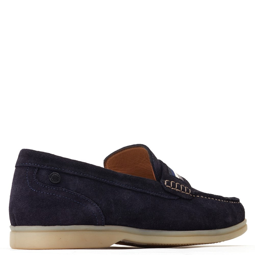 Drum Suede Loafers Navy