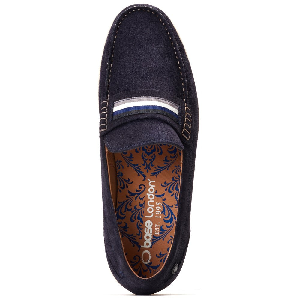 Drum Suede Loafers Navy