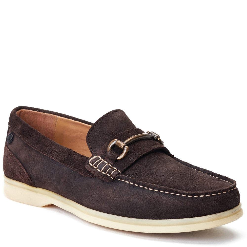 Snapper Suede Loafers Brown