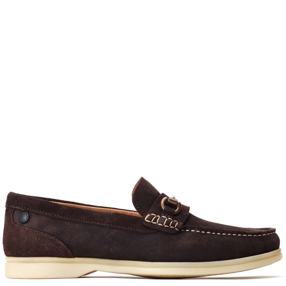 Snapper Suede Loafers Brown