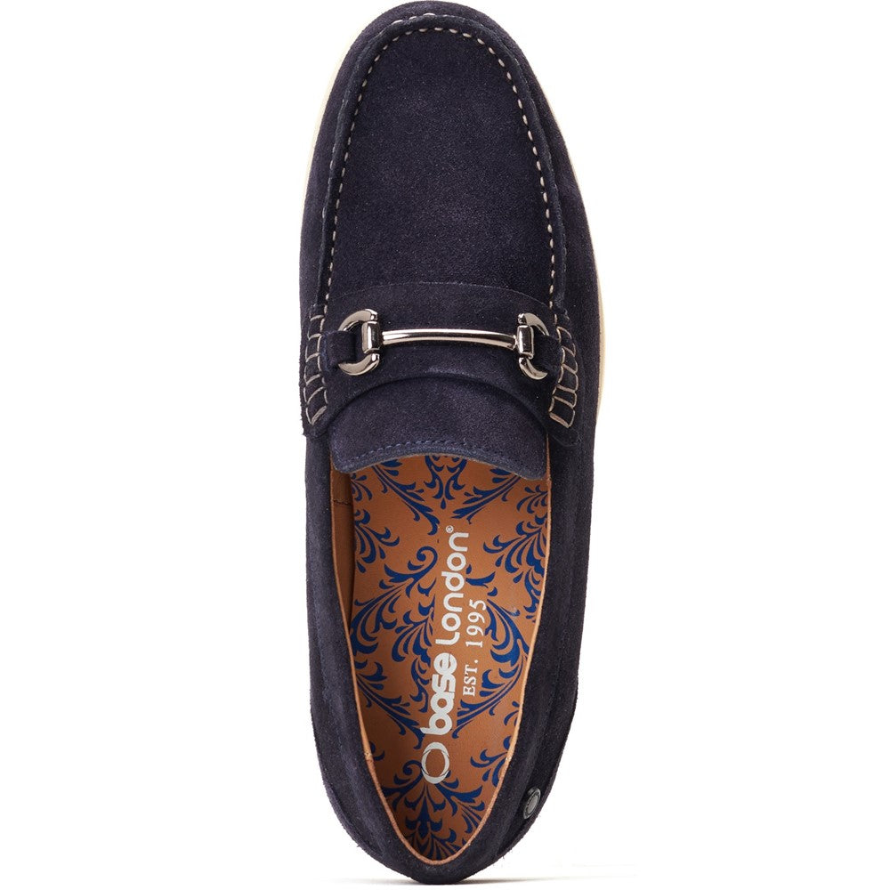 Snapper Suede Loafers Navy