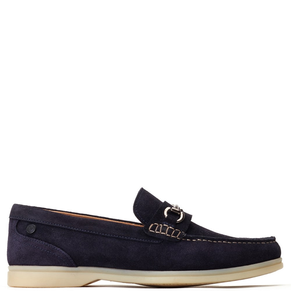 Snapper Suede Loafers Navy