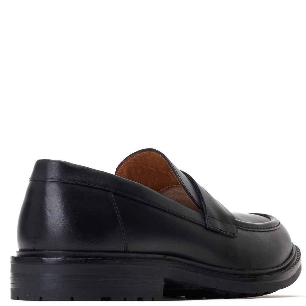 Ivey Burnished Loafers Black