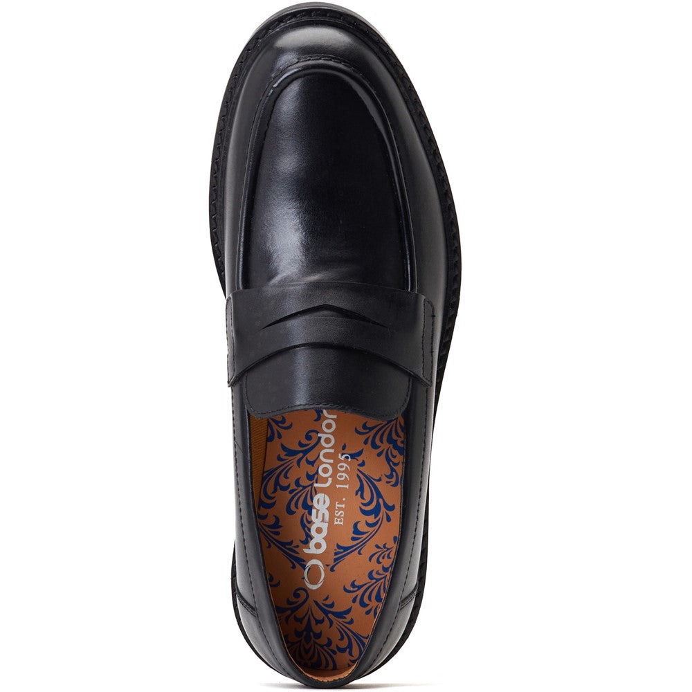 Ivey Burnished Loafers Black