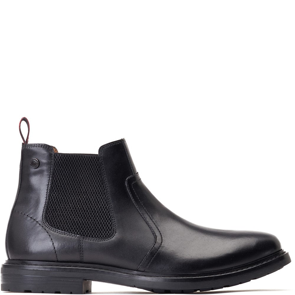 Bloom Burnished Chelsea Boots Black