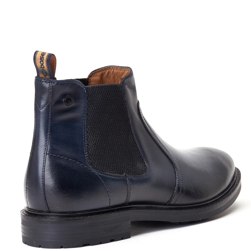 Bloom Burnished Chelsea Boots Navy