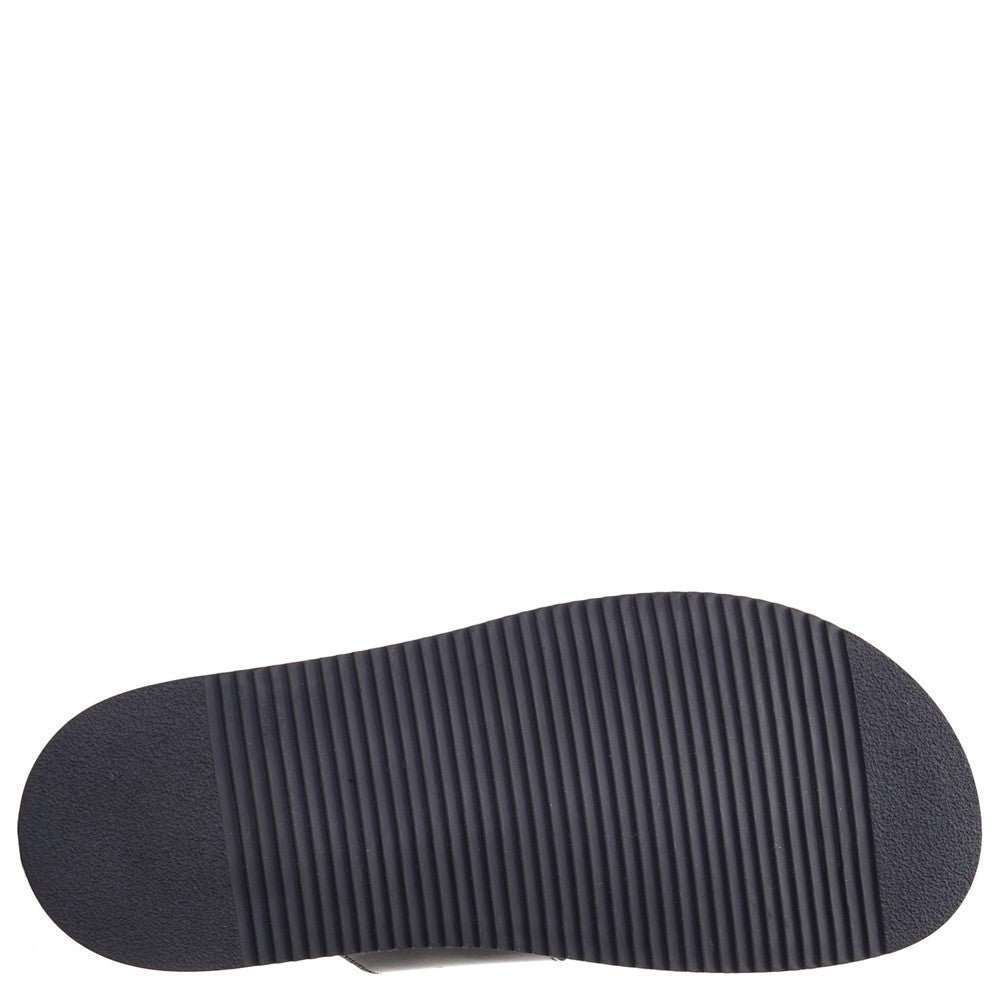Maven Waxy Slide Sandal Black