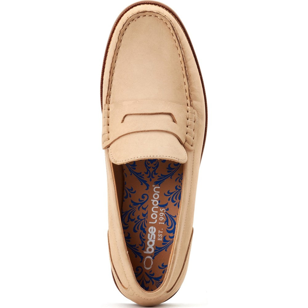 Garfield Nubuck Loafers Sand