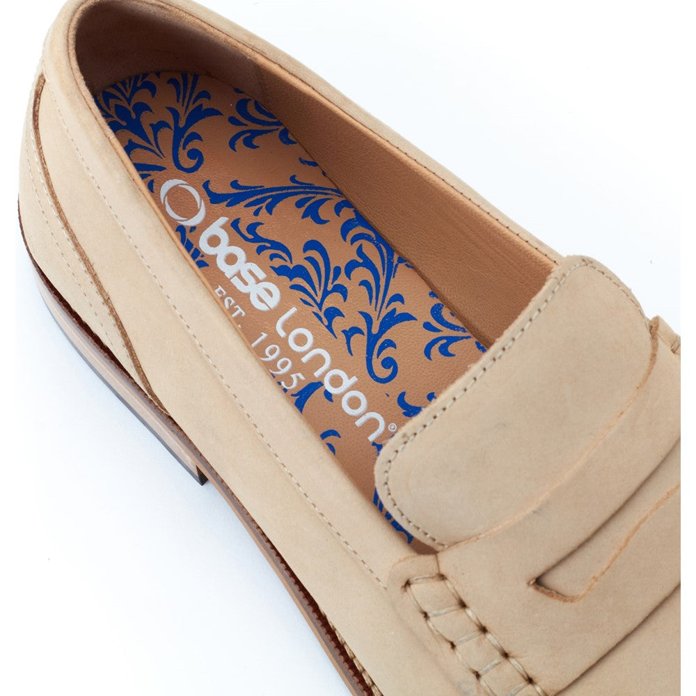 Garfield Nubuck Loafers Sand