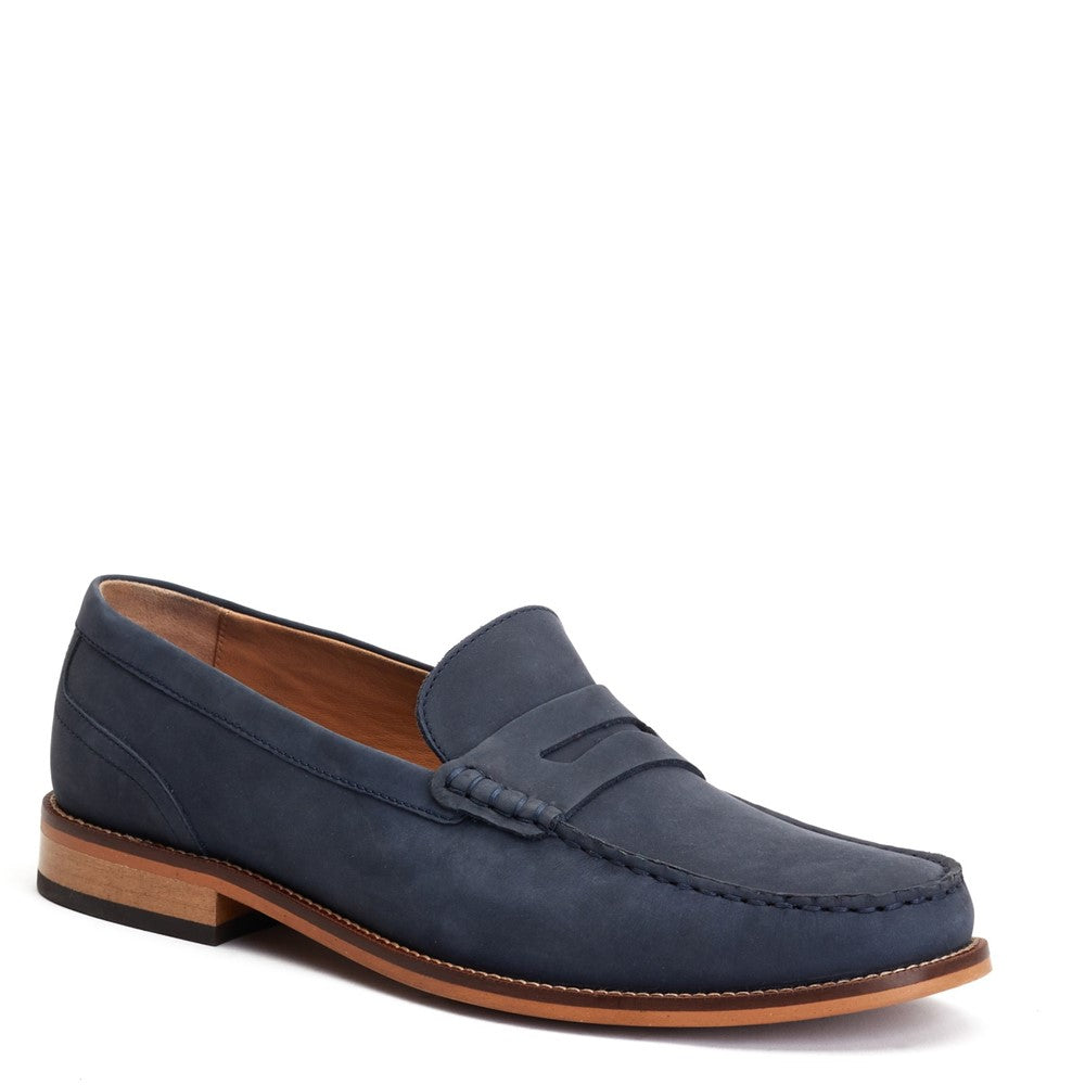 Garfield Nubuck Loafers Navy